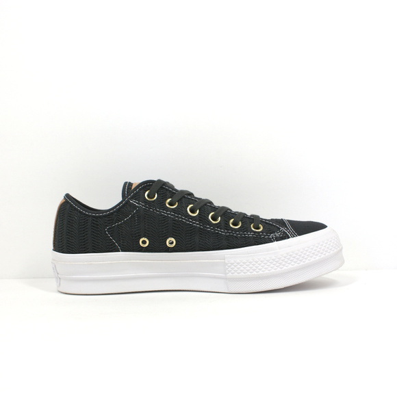 Converse LIFT Low Top Sneakers Almost Black NEW - Picture 2 of 4